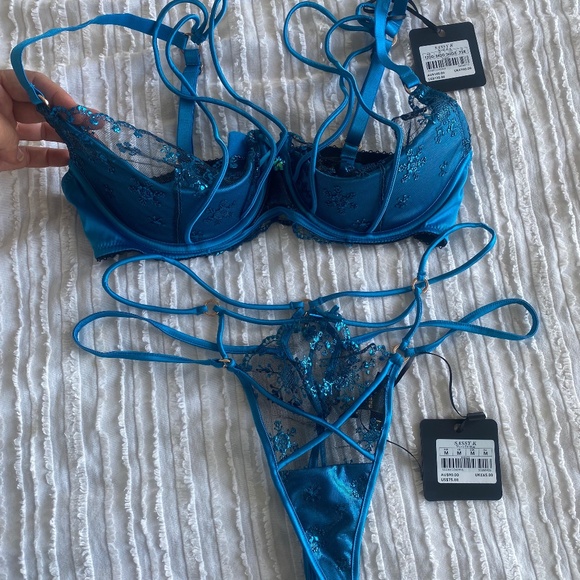 NWT Honey Birdette - SASSY K - 3 Piece Set - 34DD, M, M - Picture 4 of 7